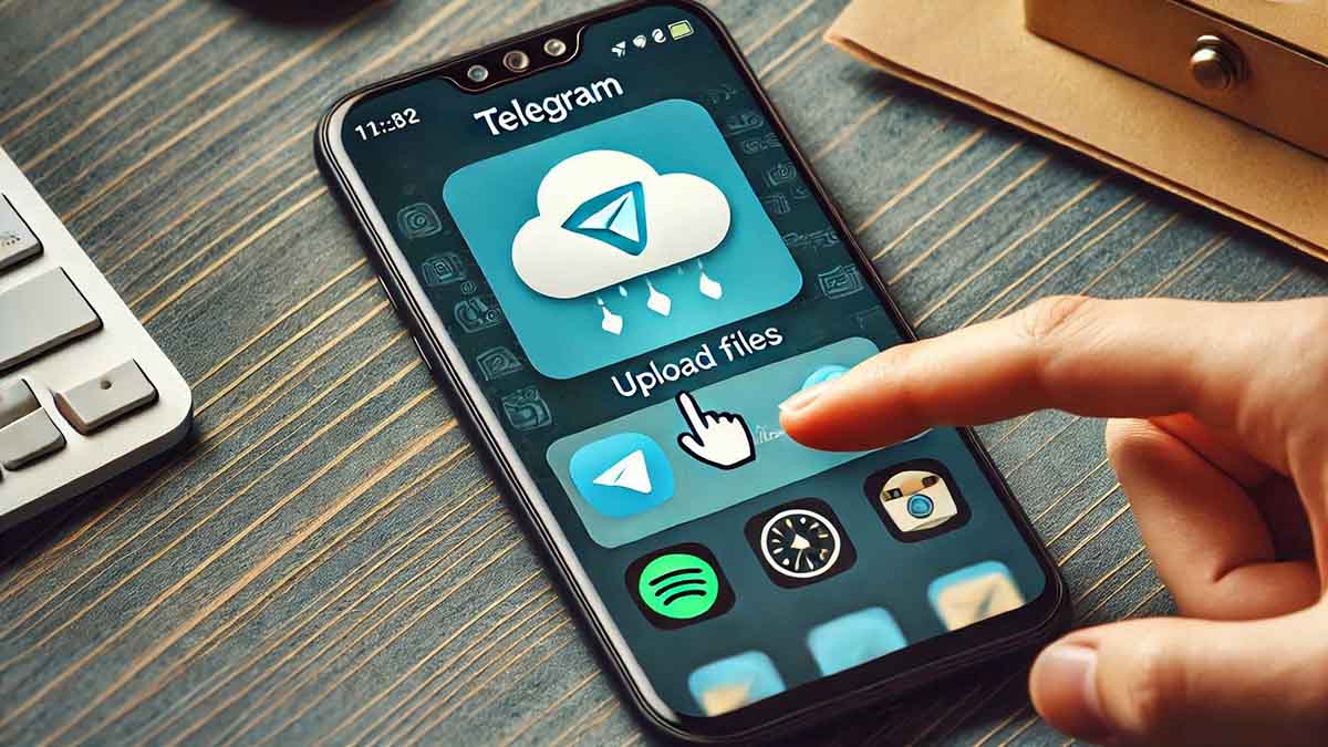 telegram como nube