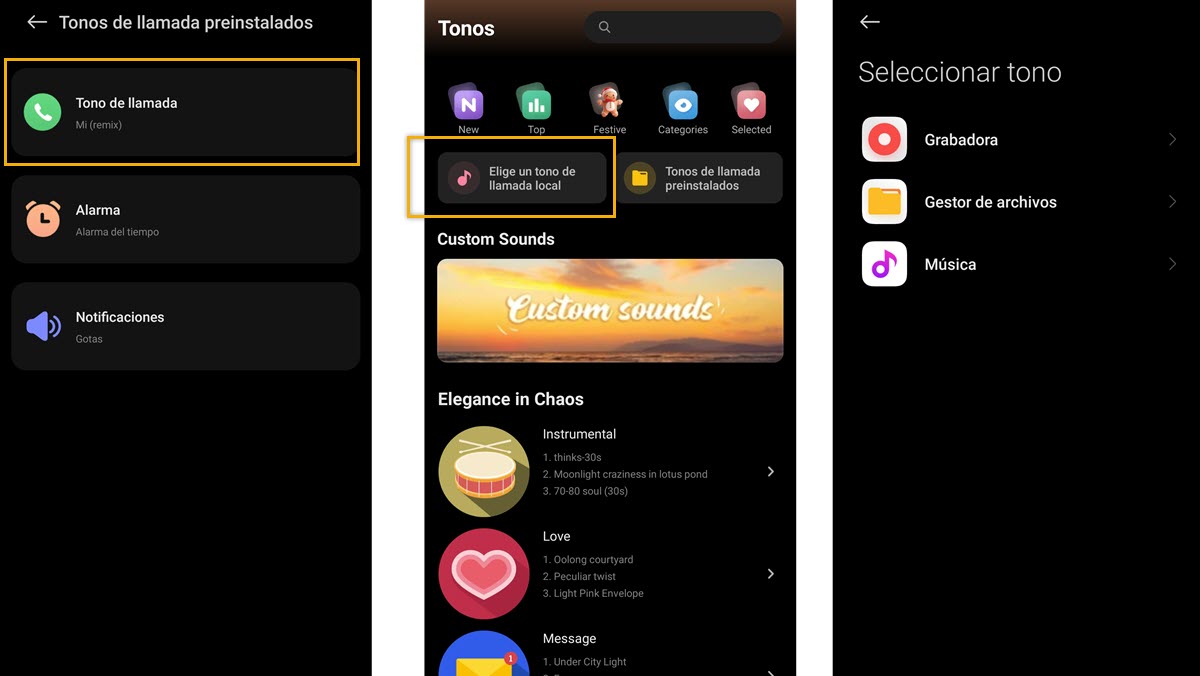 Dónde y cómo conseguir tonos de llamada gratis para Android 3