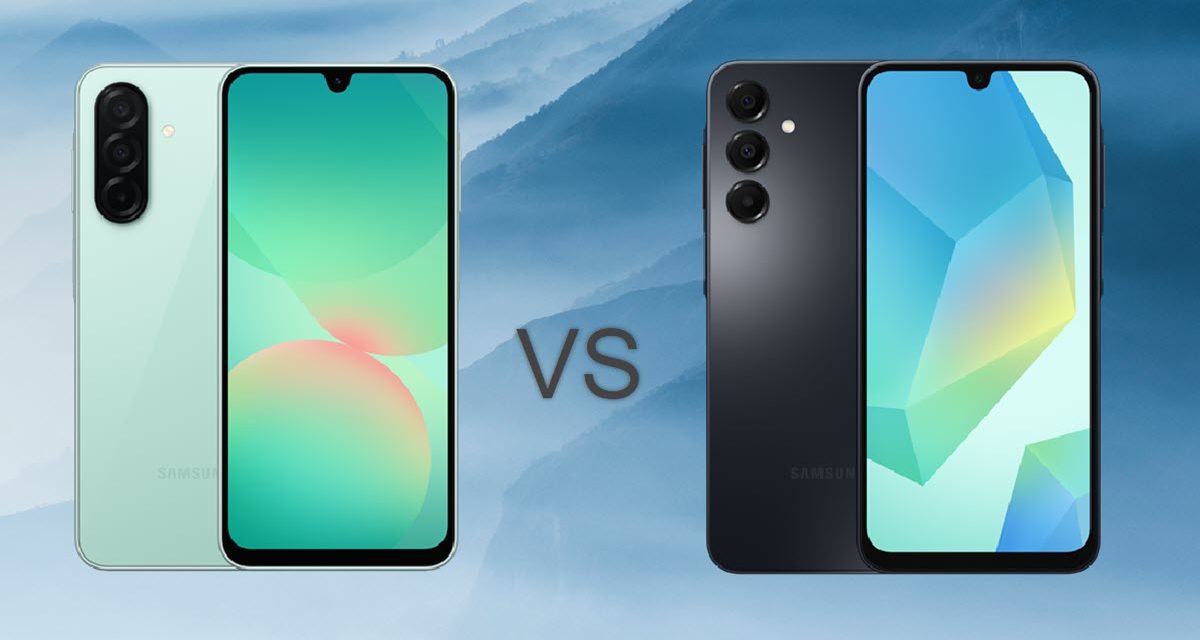 Samsung Galaxy A26 vs Galaxy A16, ¿cuál es el mejor móvil Samsung de menos de 300 euros?