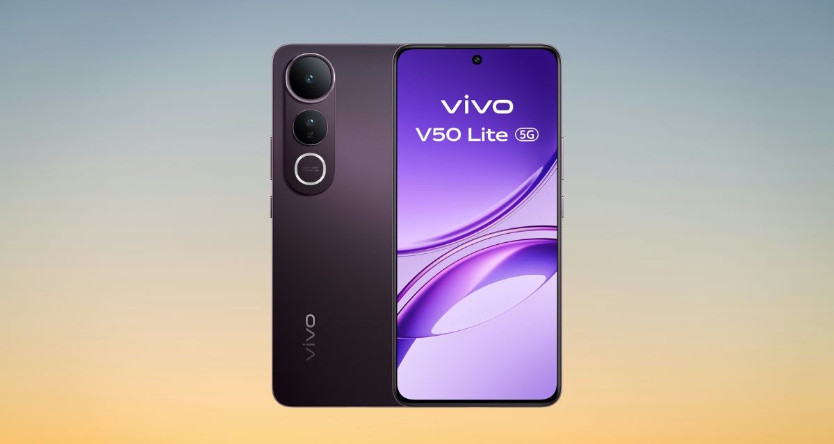 vivo V50 Lite: un móvil de gama media ligero, resistente y con una batería enorme
