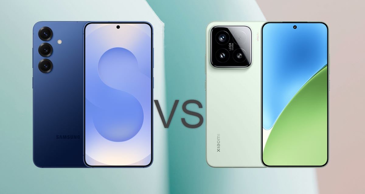 Samsung Galaxy S25 vs Xiaomi 15, ¿cuál es mejor? Diferencias y comparativa