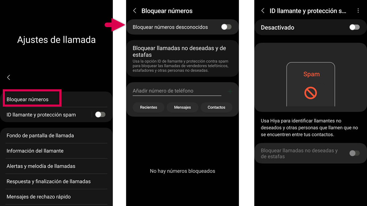 Cómo bloquear llamadas de números desconocidos y SPAM en Android 2