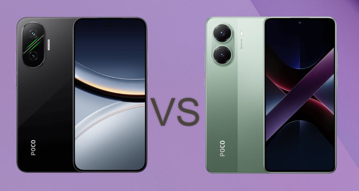 POCO F7 vs POCO X7 Pro: diferencias, comparativa y cuál merece la pena comprar