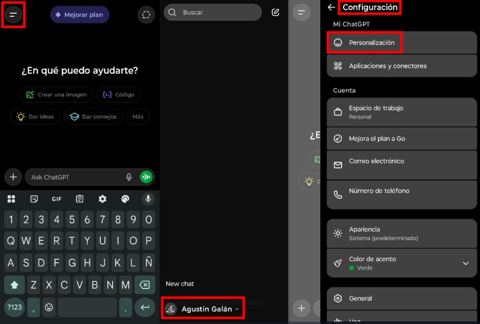 Cómo cambiar la personalidad de ChatGPT en el móvil 1