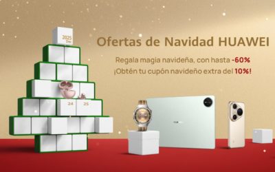 5 dispositivos HUAWEI que puedes regalar esta Navidad