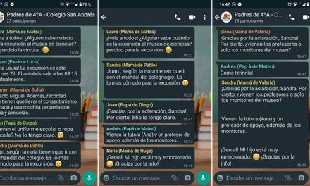 El grupo de WhatsApp del colegio te puede llevar a la cárcel