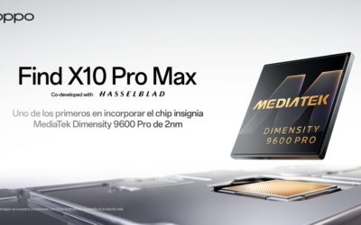 OPPO presenta Find X10 Pro Max con chip Dimensity 9600 Pro de 2nm