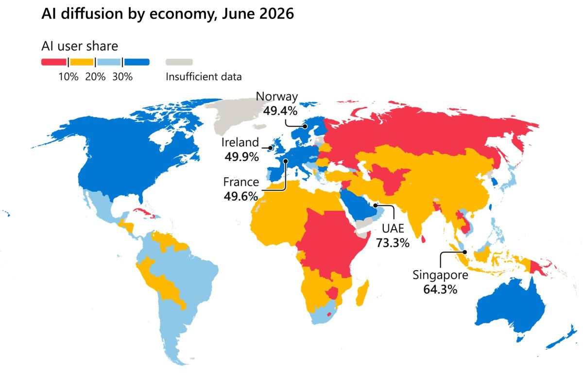 Mapa-mundi-de-color-sobre-la-adopcion-de-la-IA-por-paises