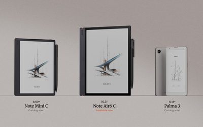BOOX Note Air6 C, Note Mini C y Palma 3, nuevos lectores de libros electrónicos que mejoran la fatiga visual