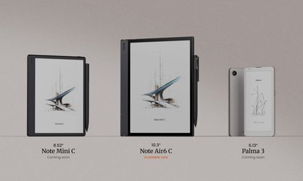 BOOX Note Air6 C, Note Mini C y Palma 3, nuevos lectores de libros electrónicos que mejoran la fatiga visual