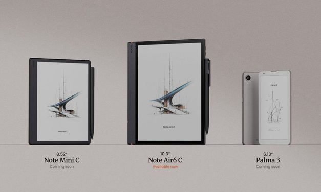 BOOX Note Air6 C, Note Mini C y Palma 3, nuevos lectores de libros electrónicos que mejoran la fatiga visual